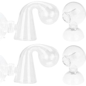 Alwaysh - Aquarium CO2 Monitor, 4pcs Fish Tank Test with Suction Cup Reusable Efficient Monitor for Aquarium Water Tank CO2 Concentration Measurement Alwaysh - Aquarium CO2 Monitor, 4pcs Fish Tank Test with Suction Cup Reusable Efficient Monitor for Aquarium Water Tank CO2 Concentration Measurement