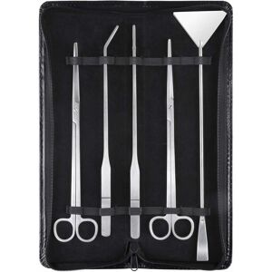 MUMU Aquarium Aquascaping Kit 5 in 1 Stainless Steel Aquarium Tank Aquatic Plant Tools Sets Tweezers Scissors Spatula MUMU Aquarium Aquascaping Kit 5 in 1 Stainless Steel Aquarium Tank Aquatic Plant Tools Sets Tweezers Scissors Spatula