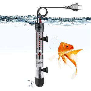 WOIYIC Aquarium Heater 50 W, Submersible Glass Heater Adjustable Temperature Aquarium Heater with Suction Cup Built-in Thermometer External Temperature WOIYIC Aquarium Heater 50 W, Submersible Glass Heater Adjustable Temperature Aquarium Heater with Suction Cup Built-in Thermometer External Temperature