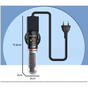 Csparkv - Aquarium Heater,25W Mini Aquarium Heater Heating Rod with Suction Cups 26℃/78.8℉ Constant Temperature Explosion-Proof Heating Rod for Fish Csparkv - Aquarium Heater,25W Mini Aquarium Heater Heating Rod with Suction Cups 26℃/78.8℉ Constant Temperature Explosion-Proof Heating Rod for Fish