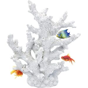 Groofoo - Artificial Coral Ornament Resin Coral Decor for Fish Tank Underwater Sea Plants Decorations Aquarium Landscape (White) Groofoo - Artificial Coral Ornament Resin Coral Decor for Fish Tank Underwater Sea Plants Decorations Aquarium Landscape (White)