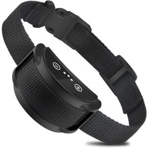 Cyslmuk - Automatic and intelligent anti-bark collar for small and medium dogs, with 5 adjustable sensitivity levels, rechargeable, with beep and Cyslmuk - Automatic and intelligent anti-bark collar for small and medium dogs, with 5 adjustable sensitivity levels, rechargeable, with beep and