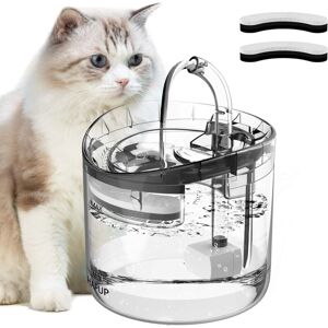 TONCHEAN Automatic Cat Water Fountain 1.8L Water Fountains for Cats Puppy Pets with 1 Intelligent Water Modes 1 Carbon Filter 1 Pump Silent usb Cat Fountain TONCHEAN Automatic Cat Water Fountain 1.8L Water Fountains for Cats Puppy Pets with 1 Intelligent Water Modes 1 Carbon Filter 1 Pump Silent usb Cat Fountain