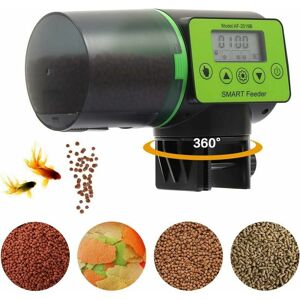 Eting - Automatic fish feed dispenser, 200ml capacity, aquarium with lcd display, suitable for weekend vacation Eting - Automatic fish feed dispenser, 200ml capacity, aquarium with lcd display, suitable for weekend vacation