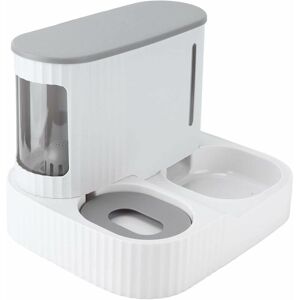 WOIYIC Automatic Food Dispenser, 2 in 1 Wear-resistant Dog Feeder, Cat Bowls, Safe Material, Food and Water Dispenser for Cats and Dogs WOIYIC Automatic Food Dispenser, 2 in 1 Wear-resistant Dog Feeder, Cat Bowls, Safe Material, Food and Water Dispenser for Cats and Dogs
