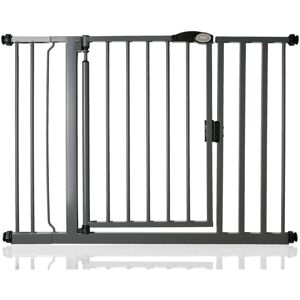 Bettacare - Auto Close Pet Gate, 103.8cm - 110.8cm, Slate Grey, Pressure Fit Stair Gate for Dog & Puppy Bettacare - Auto Close Pet Gate, 103.8cm - 110.8cm, Slate Grey, Pressure Fit Stair Gate for Dog & Puppy