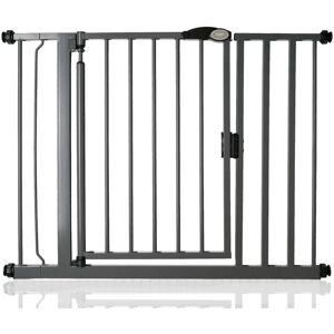 Bettacare - Auto Close Pet Gate, 96.6cm - 103.6cm, Slate Grey, Pressure Fit Stair Gate for Dog & Puppy Bettacare - Auto Close Pet Gate, 96.6cm - 103.6cm, Slate Grey, Pressure Fit Stair Gate for Dog & Puppy