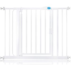 Bettacare - Auto Close Pet Gate, 103.8cm - 110.8cm, White, Pressure Fit Stair Gate for Dog & Puppy Bettacare - Auto Close Pet Gate, 103.8cm - 110.8cm, White, Pressure Fit Stair Gate for Dog & Puppy