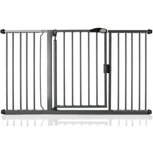 Bettacare - Auto Close Pet Gate, 147cm - 154cm, Slate Grey, Pressure Fit Stair Gate for Dog & Puppy Bettacare - Auto Close Pet Gate, 147cm - 154cm, Slate Grey, Pressure Fit Stair Gate for Dog & Puppy
