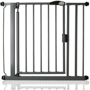 Bettacare - Auto Close Pet Gate, 82.2cm - 89.2cm, Slate Grey, Pressure Fit Stair Gate for Dog & Puppy Bettacare - Auto Close Pet Gate, 82.2cm - 89.2cm, Slate Grey, Pressure Fit Stair Gate for Dog & Puppy