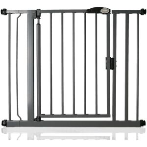 Bettacare - Auto Close Pet Gate, 89.4cm - 96.4cm, Slate Grey, Pressure Fit Stair Gate for Dog & Puppy Bettacare - Auto Close Pet Gate, 89.4cm - 96.4cm, Slate Grey, Pressure Fit Stair Gate for Dog & Puppy