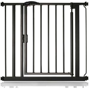 Bettacare - Auto Close Pet Gate, 82.2cm - 89.2cm, Matt Black, Pressure Fit Stair Gate for Dog & Puppy Bettacare - Auto Close Pet Gate, 82.2cm - 89.2cm, Matt Black, Pressure Fit Stair Gate for Dog & Puppy
