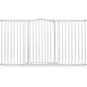 Bettacare - Extra Tall Curved Top Dog Gate, 170cm - 179cm, Matt White, Extra Tall 100cm in Height, Pressure Fit Pet Gate Bettacare - Extra Tall Curved Top Dog Gate, 170cm - 179cm, Matt White, Extra Tall 100cm in Height, Pressure Fit Pet Gate