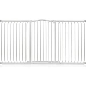 Bettacare - Extra Tall Curved Top Dog Gate, 179cm - 188cm, Matt White, Extra Tall 100cm in Height, Pressure Fit Pet Gate Bettacare - Extra Tall Curved Top Dog Gate, 179cm - 188cm, Matt White, Extra Tall 100cm in Height, Pressure Fit Pet Gate