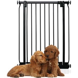 Bettacare - Extra Tall Elite Dog Gate, 71cm - 80cm, Matt Black, Extra Tall 96.8cm in Height, Pressure Fit Pet Gate Bettacare - Extra Tall Elite Dog Gate, 71cm - 80cm, Matt Black, Extra Tall 96.8cm in Height, Pressure Fit Pet Gate