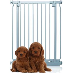 Bettacare - Extra Tall Elite Dog Gate, 71cm - 80cm, Matt Grey, Extra Tall 96.8cm in Height, Pressure Fit Pet Gate Bettacare - Extra Tall Elite Dog Gate, 71cm - 80cm, Matt Grey, Extra Tall 96.8cm in Height, Pressure Fit Pet Gate
