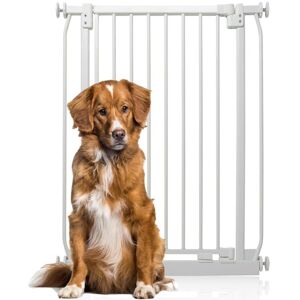 Bettacare - Extra Tall Elite Dog Gate, 71cm - 80cm, Matt White, Extra Tall 96.8cm in Height, Pressure Fit Pet Gate Bettacare - Extra Tall Elite Dog Gate, 71cm - 80cm, Matt White, Extra Tall 96.8cm in Height, Pressure Fit Pet Gate