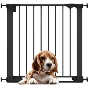 Bettacare - SafeStep Dog Gate, Black, 75cm - 82cm, Extra Low Walkthrough, Pressure Fit Safety Gate, Pet Gate for Stairs and Doors Bettacare - SafeStep Dog Gate, Black, 75cm - 82cm, Extra Low Walkthrough, Pressure Fit Safety Gate, Pet Gate for Stairs and Doors