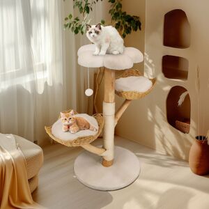 Bingo Paw - BingoPaw Climbing Tree Tower Cat Scratching Post for Indoor Cats Kitten Play Tower Activity Centre Climbing Stand with Dangling Ball Bingo Paw - BingoPaw Climbing Tree Tower Cat Scratching Post for Indoor Cats Kitten Play Tower Activity Centre Climbing Stand with Dangling Ball
