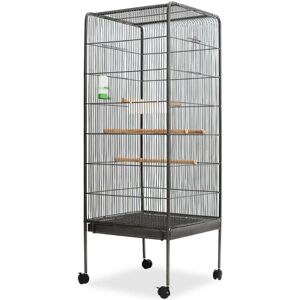 Bonnevie - Bird Cage Black 54x54x146 cm Steel VSVS3281252 Bonnevie - Bird Cage Black 54x54x146 cm Steel VSVS3281252