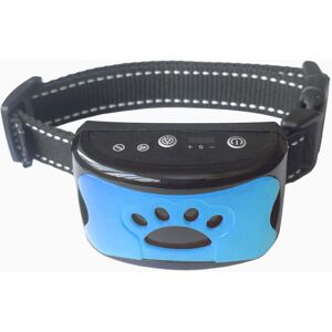 Cyslmuk - Blue Rechargeable Anti Bark Collar for Dogs, Training Collar for Small Medium Large Dogs with 2 Vibration and Sound Modes 7 Sensitivity Cyslmuk - Blue Rechargeable Anti Bark Collar for Dogs, Training Collar for Small Medium Large Dogs with 2 Vibration and Sound Modes 7 Sensitivity