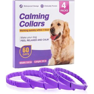 SJQKA Calming Collar for Cats and Dogs, Calming Pheromone Collar, Adjustable Size, Safe and Waterproof, Calms and Soothes Nerves, Relieves Anxiety for Cats SJQKA Calming Collar for Cats and Dogs, Calming Pheromone Collar, Adjustable Size, Safe and Waterproof, Calms and Soothes Nerves, Relieves Anxiety for Cats