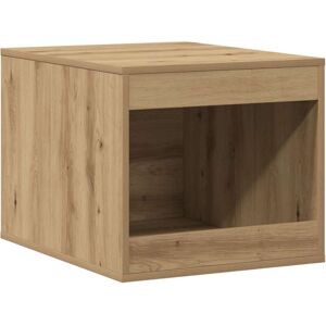 Cat Litter Box Enclosure Artisian Oak 47x59x42 cm Engineered Wood vidaXL Cat Litter Box Enclosure Artisian Oak 47x59x42 cm Engineered Wood vidaXL