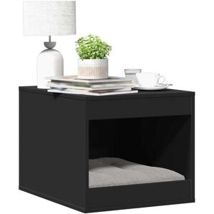 Cat Litter Box Enclosure Black 47x59x42 cm Engineered Wood Vidaxl Cat Litter Box Enclosure Black 47x59x42 cm Engineered Wood Vidaxl
