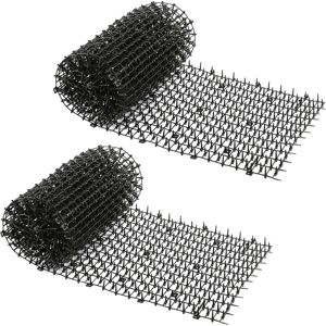 Tlily - Cat Scat Mat with Spikes, Cat Dog Animal Spikes Repellent Deterrent Mat, Indoor Cat Outdoor Mat for Garden , 2m x 0.3m X2 I500047299 Tlily - Cat Scat Mat with Spikes, Cat Dog Animal Spikes Repellent Deterrent Mat, Indoor Cat Outdoor Mat for Garden , 2m x 0.3m X2 I500047299