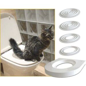 Ikodm - Cat Toilet Training Kit - Pet Toilet Training System - Puppy Litter Box Mat Ikodm - Cat Toilet Training Kit - Pet Toilet Training System - Puppy Litter Box Mat