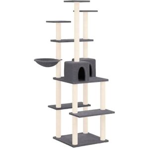 vidaXL Cat Tree with Sisal Posts - Cat Activity Center Multi vidaXL Cat Tree with Sisal Posts - Cat Activity Center Multi