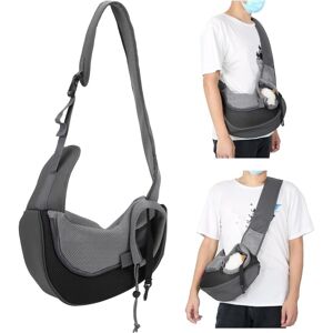 HÉLOISE Cat/Dog Carrier Bag, 37 x 30 x 22cm Pet Carrier Hand Free Sling Carry Bag, Small Dog Travel Carrier with Adjustable Shoulder Strap and Breathable HÉLOISE Cat/Dog Carrier Bag, 37 x 30 x 22cm Pet Carrier Hand Free Sling Carry Bag, Small Dog Travel Carrier with Adjustable Shoulder Strap and Breathable