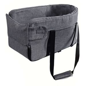 GROOFOO Center Console Dog Car Seat Detachable Armrest Booster Seat with Soft Cushion Safety Strap Pet Car Seat Portable Travel Bags for Dogs Cats,dark grey GROOFOO Center Console Dog Car Seat Detachable Armrest Booster Seat with Soft Cushion Safety Strap Pet Car Seat Portable Travel Bags for Dogs Cats,dark grey