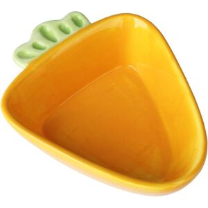 Memkey - Ceramic Pet Bowl - Carrot - Ceramic Bowl for Hamster, Guinea Pig, Rat, Rabbit Memkey - Ceramic Pet Bowl - Carrot - Ceramic Bowl for Hamster, Guinea Pig, Rat, Rabbit
