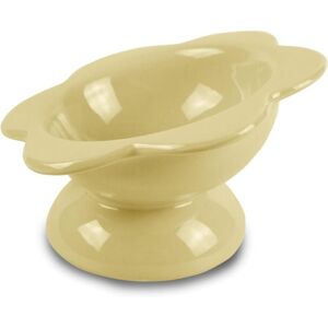 Groofoo - Ceramic Raised Cat Food Bowl, Tilted Flower Shaped Food or Water Bowl for Cats and Small Dogs, Anti Vomiting Pet Feeder Dish Whisker Groofoo - Ceramic Raised Cat Food Bowl, Tilted Flower Shaped Food or Water Bowl for Cats and Small Dogs, Anti Vomiting Pet Feeder Dish Whisker