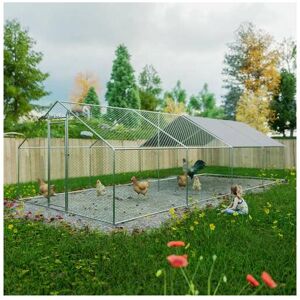FoxHunter Chicken Pet Run Cage Walk In Coop Kennel Rabbit Dog Puppy Poultry Hen Animal Hutch House Enclosure Playpen Outdoor Shade Running 3X8X2M FoxHunter Chicken Pet Run Cage Walk In Coop Kennel Rabbit Dog Puppy Poultry Hen Animal Hutch House Enclosure Playpen Outdoor Shade Running 3X8X2M