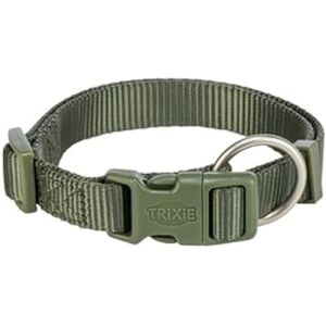 Collar Dog - TRIXIE - Premium - Olive Green - Comfortable - Durable Collar Dog - TRIXIE - Premium - Olive Green - Comfortable - Durable