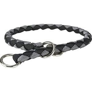 TRIXIE Collar Semi-Choker - CAVO - M–L: 43–51 cm - Indigo/Royal Blue - Robust Braided Strap TRIXIE Collar Semi-Choker - CAVO - M–L: 43–51 cm - Indigo/Royal Blue - Robust Braided Strap
