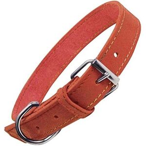 Collier - GLORIA - Nubuck - Red - Adjustable - D-ring Collier - GLORIA - Nubuck - Red - Adjustable - D-ring