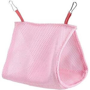 17x11x16cm Pink Hanging Hammock for Pet Birds, Parakeet Budgie Parakeet Cage Hanging Bed Tent Nest Mesh Breathable - Csparkv 17x11x16cm Pink Hanging Hammock for Pet Birds, Parakeet Budgie Parakeet Cage Hanging Bed Tent Nest Mesh Breathable - Csparkv