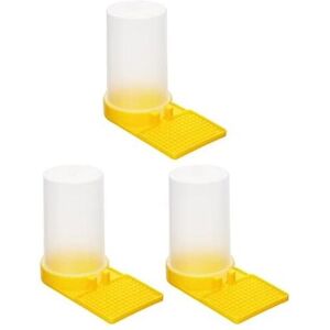 Csparkv - 8x16x13cm 3 Pcs Plastic Bee Drinker, Bee Water Dispenser, Beekeeping Equipment Csparkv - 8x16x13cm 3 Pcs Plastic Bee Drinker, Bee Water Dispenser, Beekeeping Equipment