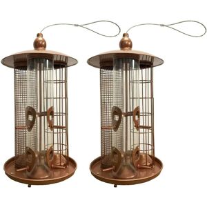 Selections - Deluxe 3 in 1 Seed, Nut and Suet Fatball Bird Feeder (Set of 2) Selections - Deluxe 3 in 1 Seed, Nut and Suet Fatball Bird Feeder (Set of 2)