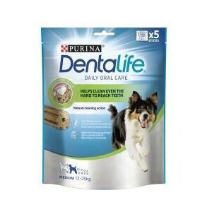 Nestle Dentalife Medium Adult Dog Chew 5 Sticks 115g - 729650 Nestle Dentalife Medium Adult Dog Chew 5 Sticks 115g - 729650