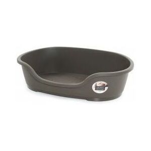 Flamingo - Do Not Disturb Plastic Dog Bed No6 Warm Grey 95CM - 95cm - 780113 Flamingo - Do Not Disturb Plastic Dog Bed No6 Warm Grey 95CM - 95cm - 780113