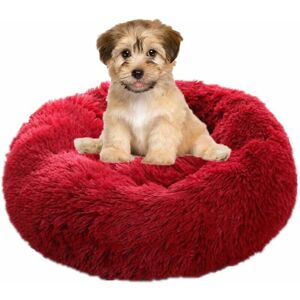 HOOPZI Dog Basket Round Cat Basket Fluffy Pet Bed Cushion Soft and Comfortable, Warm, Waterproof, Non-slip and Washable Dog Cushion Suitable for Cats, Dogs HOOPZI Dog Basket Round Cat Basket Fluffy Pet Bed Cushion Soft and Comfortable, Warm, Waterproof, Non-slip and Washable Dog Cushion Suitable for Cats, Dogs