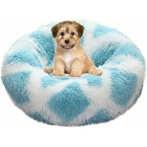 HOOPZI Dog Basket Round Cat Basket Fluffy Pet Bed Cushion Soft and Comfortable, Warm, Waterproof, Non-slip and Washable Dog Cushion Suitable for Cats, Dogs HOOPZI Dog Basket Round Cat Basket Fluffy Pet Bed Cushion Soft and Comfortable, Warm, Waterproof, Non-slip and Washable Dog Cushion Suitable for Cats, Dogs