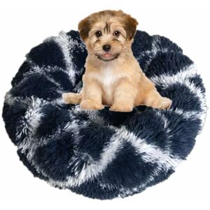HOOPZI Dog Basket Round Cat Basket Fluffy Pet Bed Cushion Soft and Comfortable, Warm, Waterproof, Non-slip and Washable Dog Cushion Suitable for Cats, Dogs HOOPZI Dog Basket Round Cat Basket Fluffy Pet Bed Cushion Soft and Comfortable, Warm, Waterproof, Non-slip and Washable Dog Cushion Suitable for Cats, Dogs