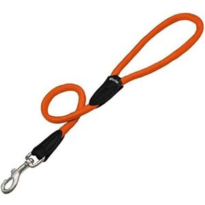 Dog Belt - GLORIA - Round in Nylon - 120 cm - Orange Color - Durable Dog Belt - GLORIA - Round in Nylon - 120 cm - Orange Color - Durable