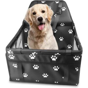 Mumu - Dog Car Seat, Dog Car Carrier with Safety Belt, Dog Car Seat with Leveling Support Bar, Water-Repellent Foldable Dog Car Carrier Bag 40×34×25cm Mumu - Dog Car Seat, Dog Car Carrier with Safety Belt, Dog Car Seat with Leveling Support Bar, Water-Repellent Foldable Dog Car Carrier Bag 40×34×25cm