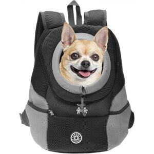 Dog Carrier Backpack - Breathable - Waterproof Bottom - For Small Dogs, Cats, Puppies, Pets - Adjustable Padded Backpack for Hiking, Outdoor Travel Dog Carrier Backpack - Breathable - Waterproof Bottom - For Small Dogs, Cats, Puppies, Pets - Adjustable Padded Backpack for Hiking, Outdoor Travel
